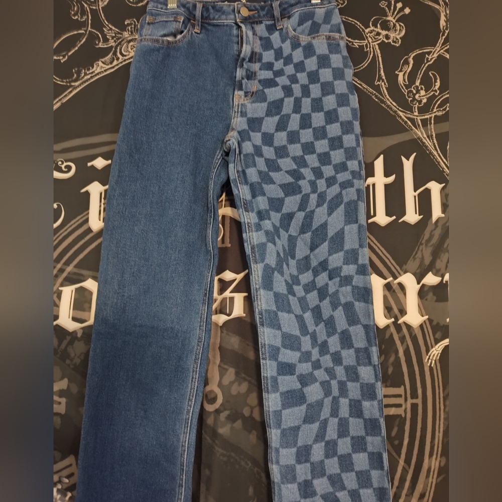 Hollister Blue Straight Leg Jeans Classic Denim
